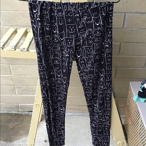 Black and White Kitty Tights - Picture 1 of 3